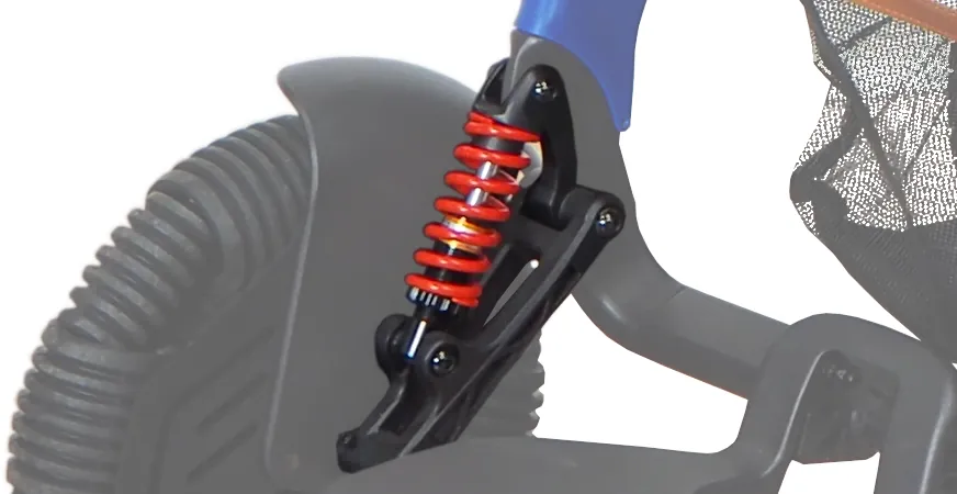 fauteuil roulant pmr personne sur-poids amortisseur reglable 2